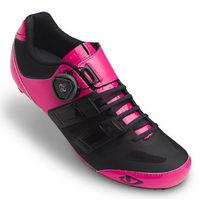 Eu 39 Pink/black Ladies Giro Raes Techlace Road Cycling Shoes
