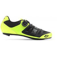 Eu 47 Yellow/black Men\'s Giro Sentrie Techlace Road Cycling Shoes