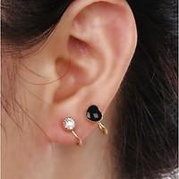 European Heart Shape Alloy Ear Cuffs(1Pc)