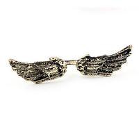 euramerican fashion rock personalized copper wings womens ring stateme ...