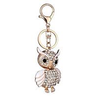 Europe And The United States New Realistic Key Chain Owl Key Chain Bag Car Key Pendant Valentine\'s Day Gift Factory Direct Sales