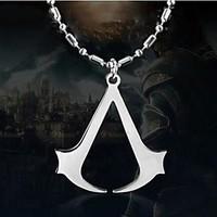 European Assassin\'s Creed Sign Alloy Pendant Necklace (1 Pc) Christmas Gifts