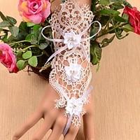 European Fashion Three Roses Lace Bracelets With Ring