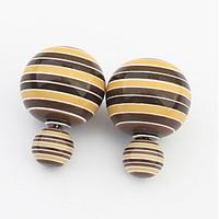 Euramerican Personalized Adorable Sweet Ball Earrings Lady Business Stud Earrings Statement Jewelry