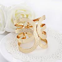 european style golden hollow bracelet