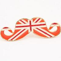 Euramerican Fashion Alloy Sexy Metal Moustache Selling Fashionable Joker Long Opening Ring