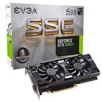 EVGA NVIDIA GeForce GTX 1050Ti SSC Gaming ACX 4 GB GDDR5 128 Bit Memory PCI-Express 3 DVI/HDMI/DP Graphics Card - Black