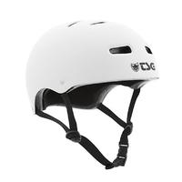 Evolution Solid Colour BMX Helmet Flat White