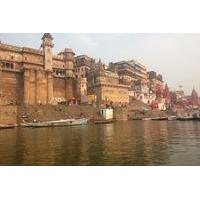 Evening Excursion: Ganga River Walking Tour with Dinner Overlooking the River in Varanasi