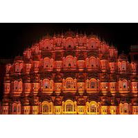 Evening Excursion: Guided Jaipur Sightseeing including Dinner and Folk Dance Performance