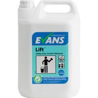 Evans Lift Heavy Duty Unperfumed Cleaner Degreaser (Pk 2x 5L Bottles)