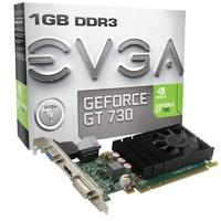 EVGA GT 730 1GB DDR3 VGA DVI HDMI PCI-E Low Profile Graphics Card