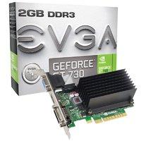 EVGA GT 730 2GB DDR3 VGA DVI-D HDMI PCI-E Graphics Card