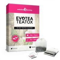 EvoTea Teatox Herbal Weight Loss Tea 30 Day Cleanse 30 Tea Bags