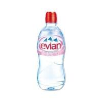 Evian Evian Sports Cap 750ml (1 x 750ml)
