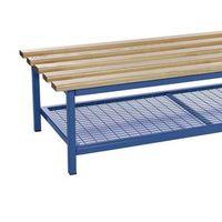 EVOLVE MEZZO DEEP SHOE RACK 1000 X 595MM - BLUE