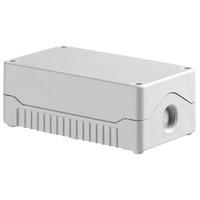 Evatron DE03S-A-GG-0 IP67 ABS Enclosure 2x M20 Grey Base Grey Top ...