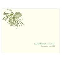 Evergreen Note Card