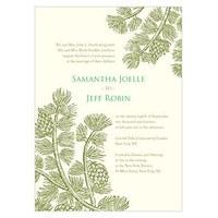 Evergreen Invitation
