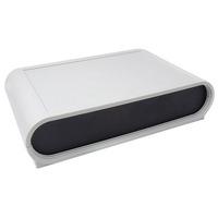 evatron pp84g desktop abs enclosure grey 220 x 140 x 56mm