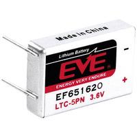 EVE EF651620 LTC-5PN Size 550mAh Lithium Battery Cell 3.6V PCB Pin...