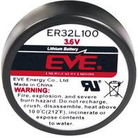 eve er32l100 16 d size 1700mah lithium battery cell 36v pcb pin 