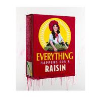 Everything Happens (Sunmaid Raisin box) By Antony \'H\' Haylock