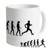 evolution of running mug