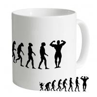 Evolution of Working Out Mug