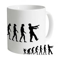 evolution of zombies mug