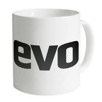 evo logo carbon mug