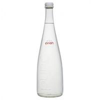 Evian Still Natural Mineral Water 12x75cl Glass Bottle