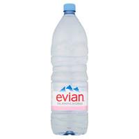 Evian Still Natural Mineral Water 6x 2Ltr