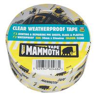 Everbuild 2CLEAR Clear Weatherproof Tape 50mm x 33m