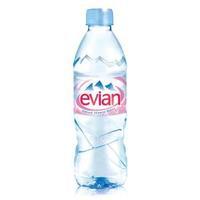 Evian 500ml Natural Mineral Water Bottle Plastic 1 x Pack of 24 Water
