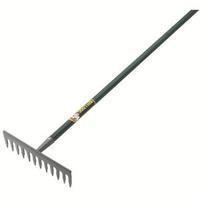 Evergreen Garden Rake 54 inch Aluminium GreyGreen 380364