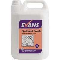 Evans Orchard Fresh Hand and Body Wash and Shampoo 5 Litre A153EEV2