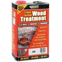 Everbuild LJUN01 Triple Action Wood Treatment 1 Litre