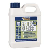 everbuild p11clean1 p11 central heating system cleanser 1 litre