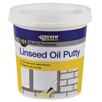 Everbuild MPN05 Multi Purpose Linseed Oil Putty 101 Natural 500g