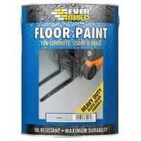 Everbuild FLOORGREY Floor Paint Grey 5 Litre