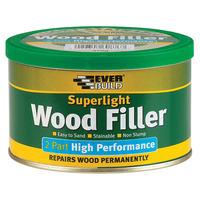 Everbuild 2PSUPLT3 Superlight 2 Part High Performance Wood Filler 370g