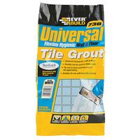Everbuild UNIFLEX5GY Universal Flexible Wall & Floor Tile Grout Gr...