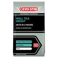 Evo-Stik 478718 Tile A Wall Fast Set Grout White 1.5kg