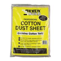 Everbuild Cotton Dust Sheet 3.6 x 2.7m