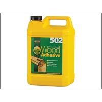 Everbuild All Purpose Waterproof Wood Adhesive 502 5 Litre
