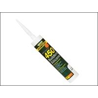 Everbuild Builders Silicone Sealant Clear 310ml 450