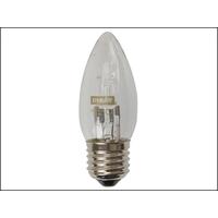 Eveready Lighting Candle ECO Halogen 42 Watt (60 Watt) ES /E27 Edison Screw Card of 2