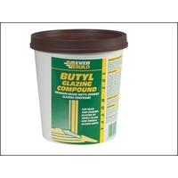 Everbuild Butyl Glazing Compound Brown 102 2Kg