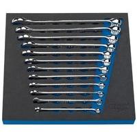 Eva Foam Tray 12pc Spanner Set